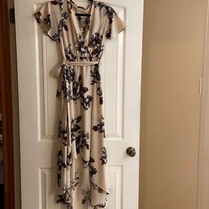 Beautiful high low floral dress
